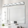 LED Modern Chrome 6-Light Vanity Lights Fixtures Over Mirror Bath Wall Lighting