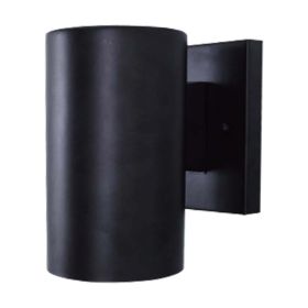 Better Homes & Gardens 7.5'H Modern Cylinder Outdoor Wall Sconce, Bronze Metal, Bulb Not Included