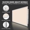 VEVOR 2 Pack 2x4 FT LED Flat Panel Light, 6000LM 50W, Surface Mount LED Drop Ceiling Light Fixture with Adjustable Color Temperature 3500K/4000K/5000K