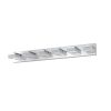 (Same as W1340110610/L2016) Modern 6-Light Chrome LED Vanity Mirror Light Fixture For Bathrooms And Makeup Tables