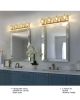 W24.75" 4-Light Gold Dimmable Vanity Light