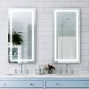 LED Bathroom Mirror 72x36 Inch with lights; anti-Fog & Dimming Led Bathroom Vanity Mirror