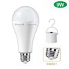 E27 Emergency Bulbs Rechargeable LED Light with Battery Backup LED Bulb 9W